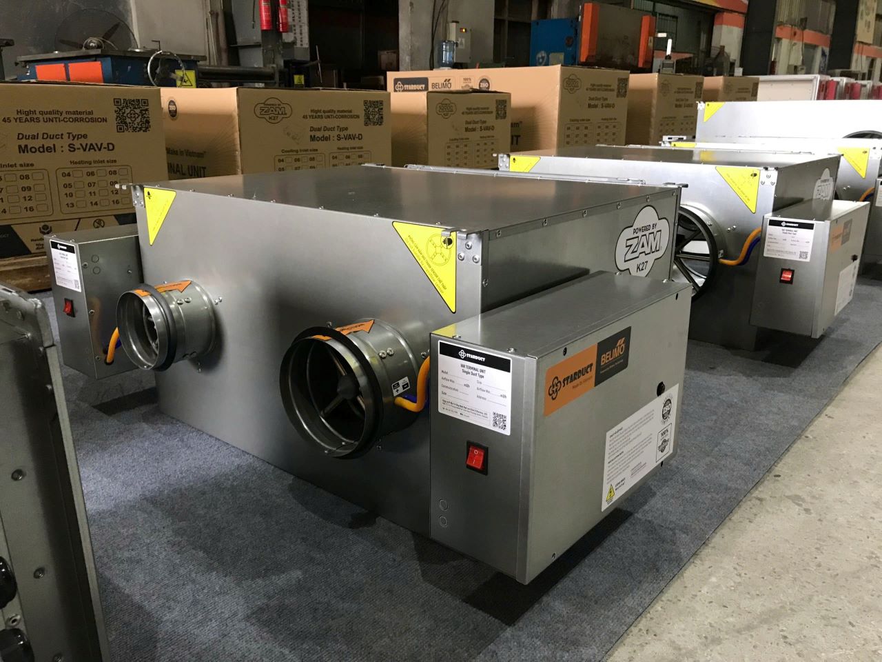 DUAL DUCT TYPE VAV BOX